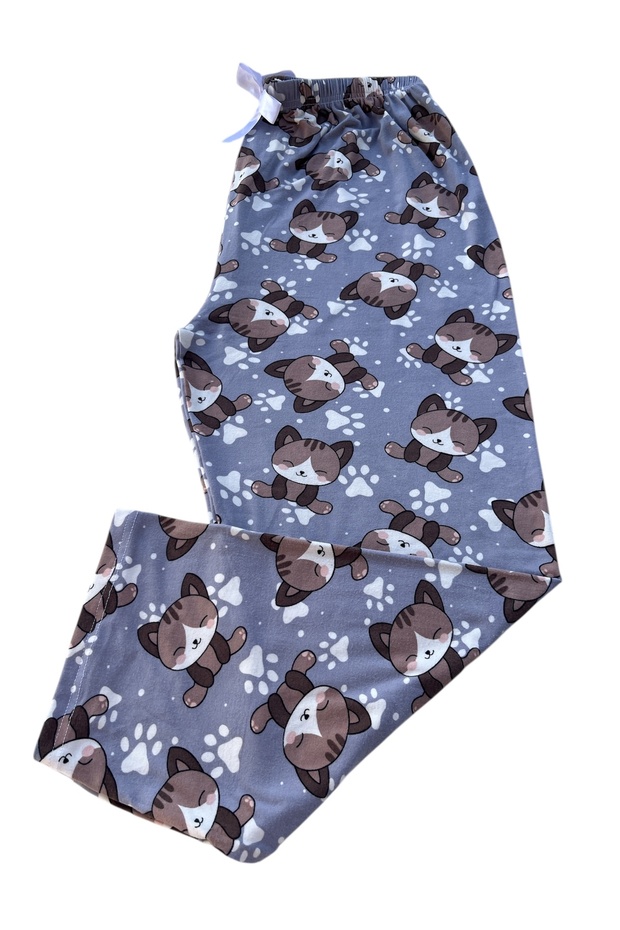 Plus Size Battal Single Pajama Bottoms