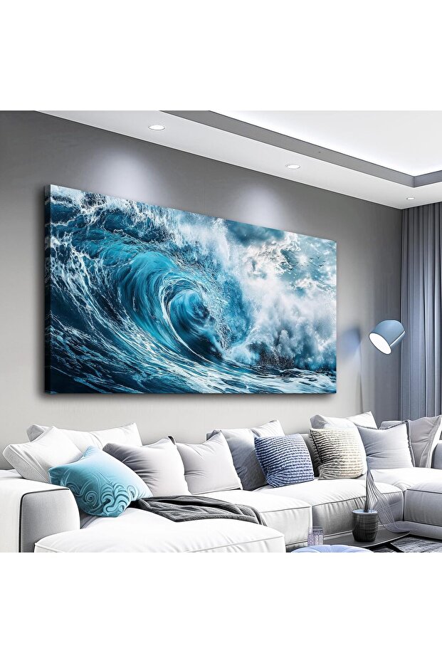 Beautiful Large Framed Canvas Wall Art50x100 cm – Wall Art Landscape Decor