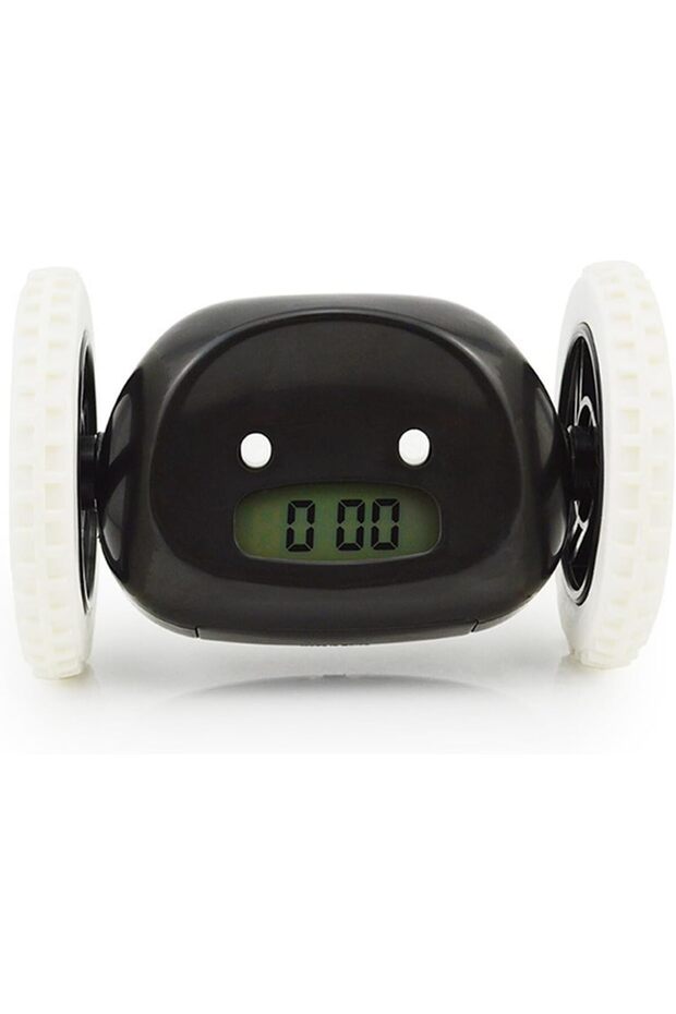Digital Alarm Clock (Black) - Extra Loud for Heavy Sleepers