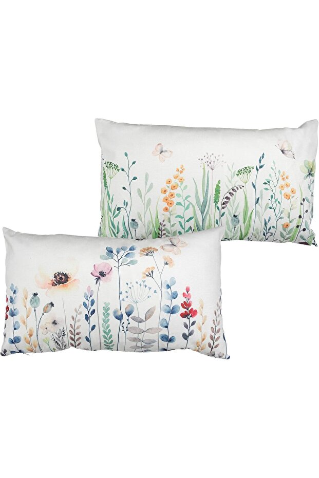 2pcs Flower Cushion Covers 30x50cm