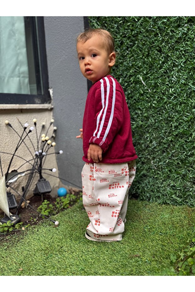 Mama Needs Coffee Flow Pantolon - 3