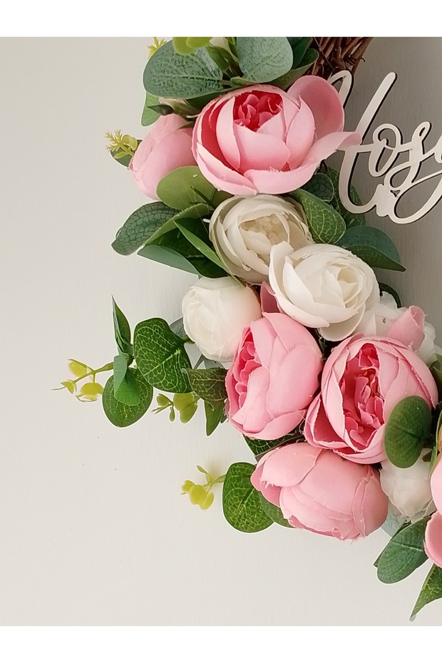 Pembe çicek kapı süsü - 3