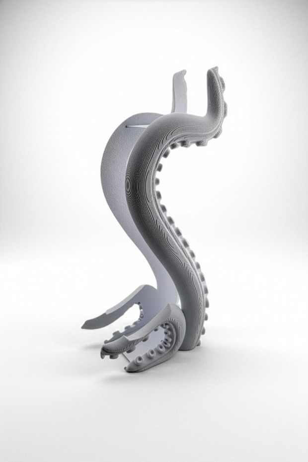 PS5 Controller & Headset Stand – Tentacle Stand 3D - 4