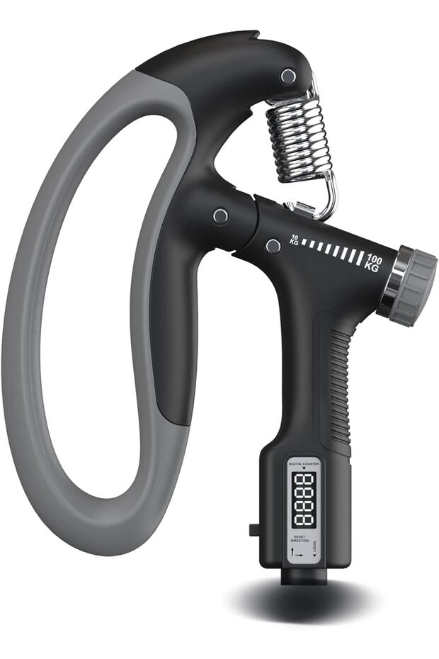Hand Grip Strengthener, Adjustable 22-132 lbs (10-60 kg) Finger & Forearm Exerciser