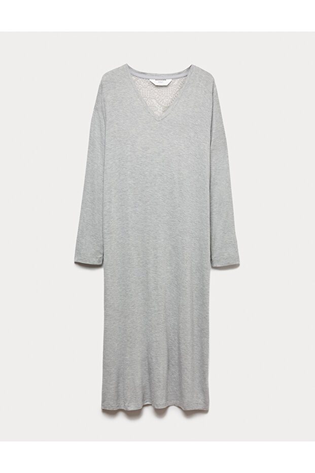 Uzun Kollu Gecelik - 2