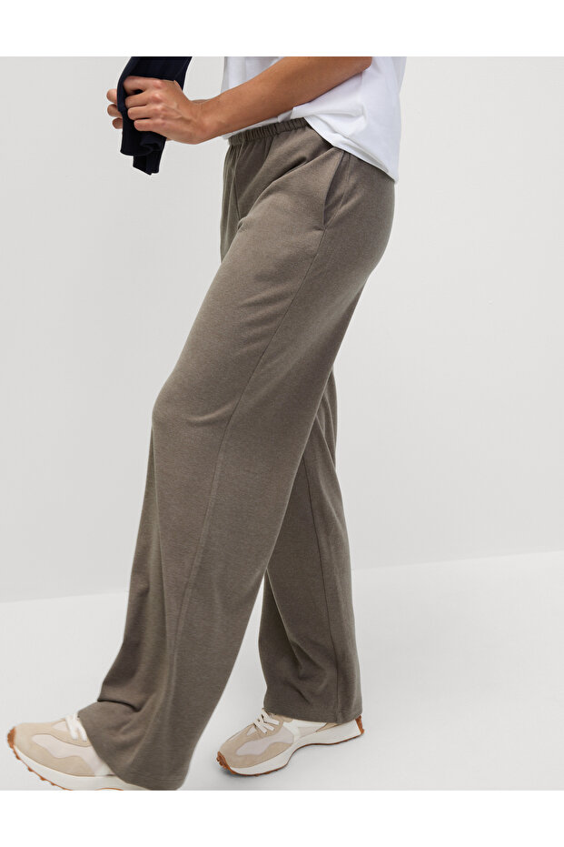 Geniş Paçalı Jogger Pantolon - 7