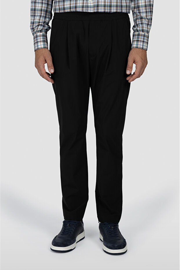 Men's Woven Chino Pants with Coulisse