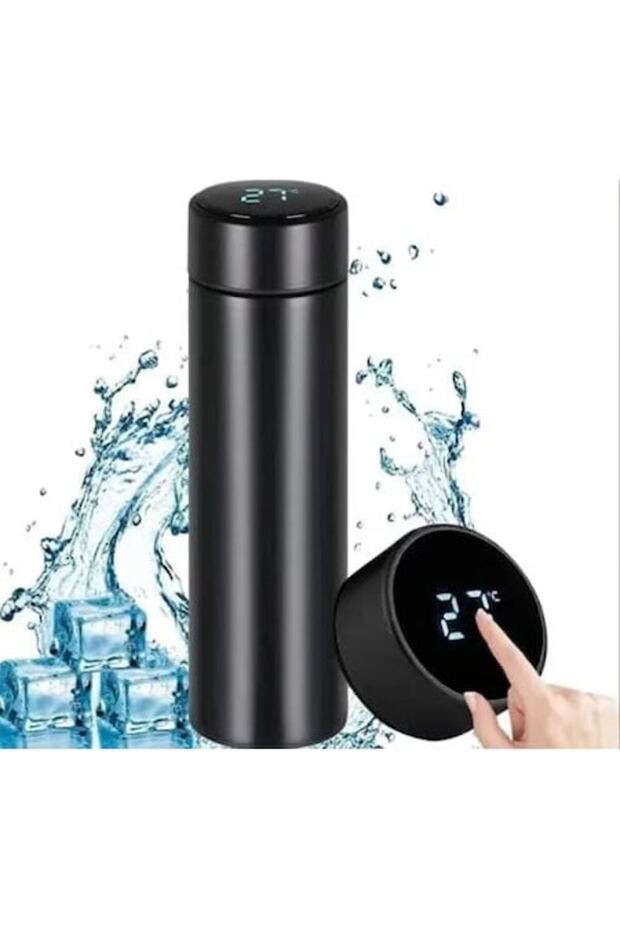 Smart Thermos with LED Display, Real Temperature Reading, Sealed, Keeps Temperature Up to 16 Hours H - 1