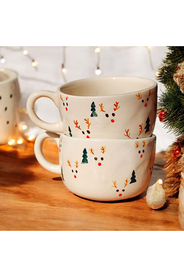 Yenı Yıl Geyikli Kupa - 1