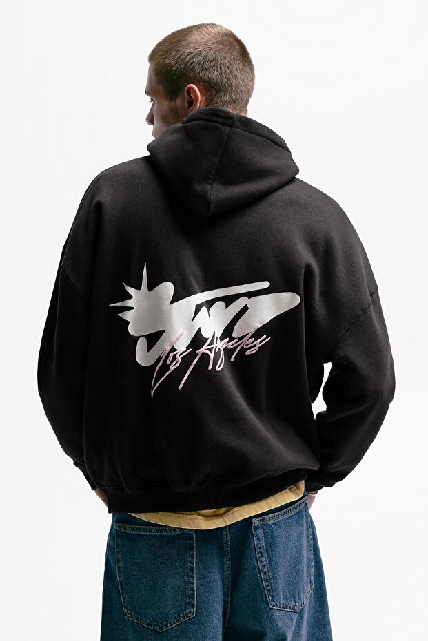 STWD Los Angeles kapüşonlu sweatshirt - 5