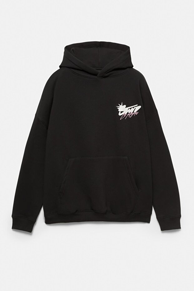 STWD Los Angeles kapüşonlu sweatshirt - 7