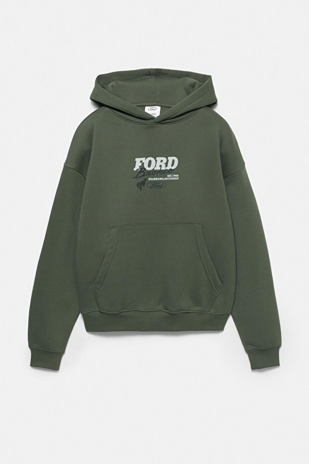 Ford Bronco kapüşonlu sweatshirt - 4