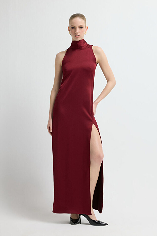 Halter Yaka Elbıse - 4