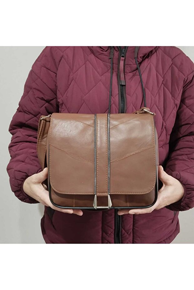 Genuine Leather Special Design Women's Bag (24cm X 23cm