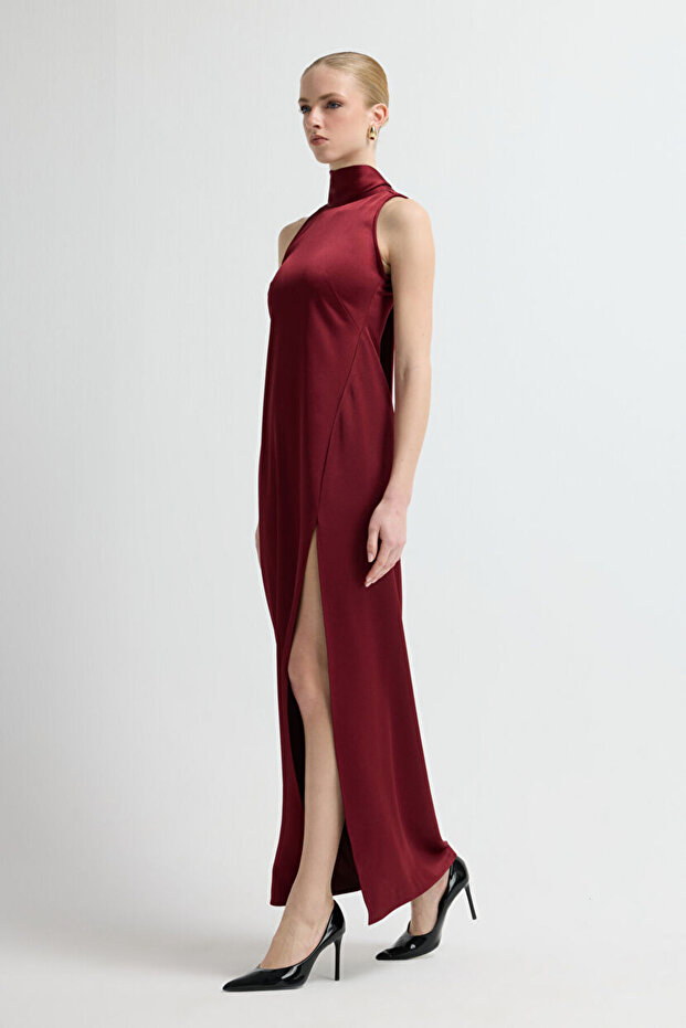 Halter Yaka Elbıse - 1