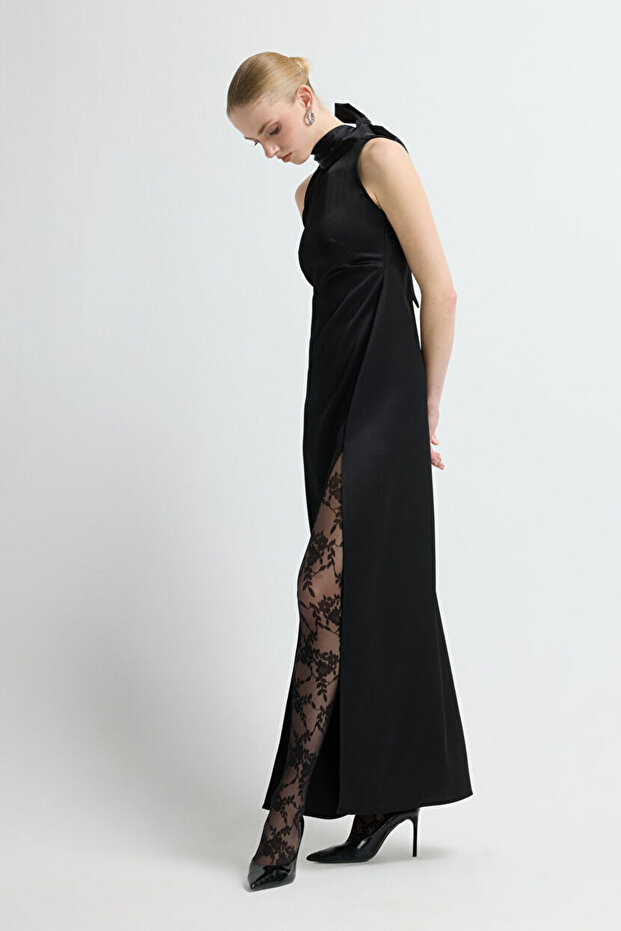 Halter Yaka Elbıse - 1