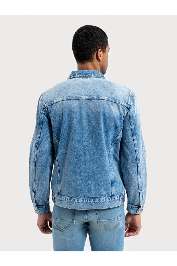 Erkek Denim Ceket - 3