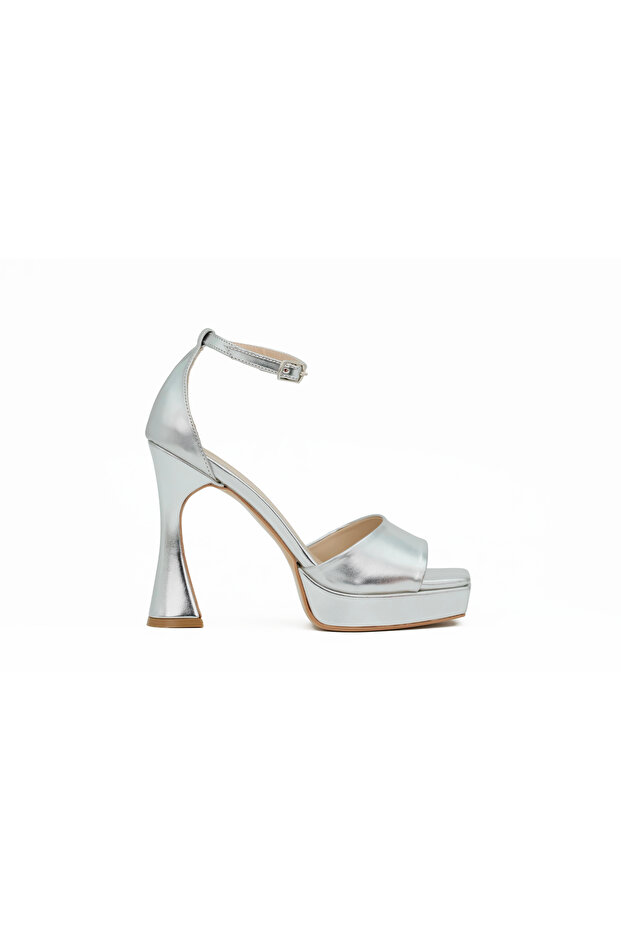 Platform High Heeled Leather Lame Women's Shoes - Plt8188