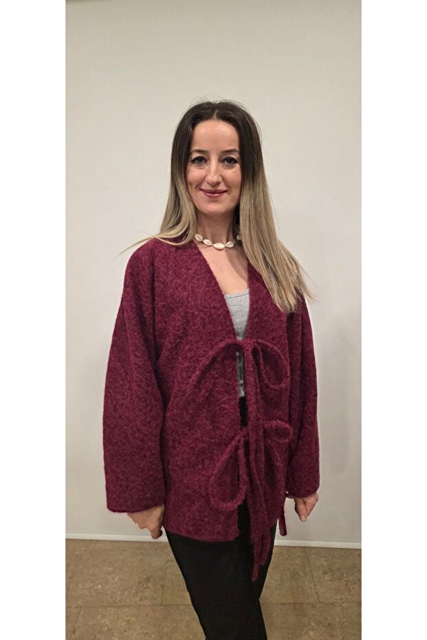 Kirçilli Front Tie Jacket - 6