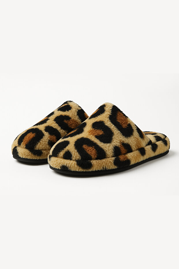 Wellsoft House Slippers | Ultra Soft - Non-Slip Sole - Warm and Lightweight | Leopard