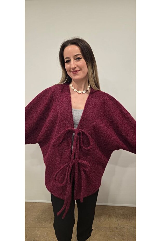 Kirçilli Front Tie Jacket - 2