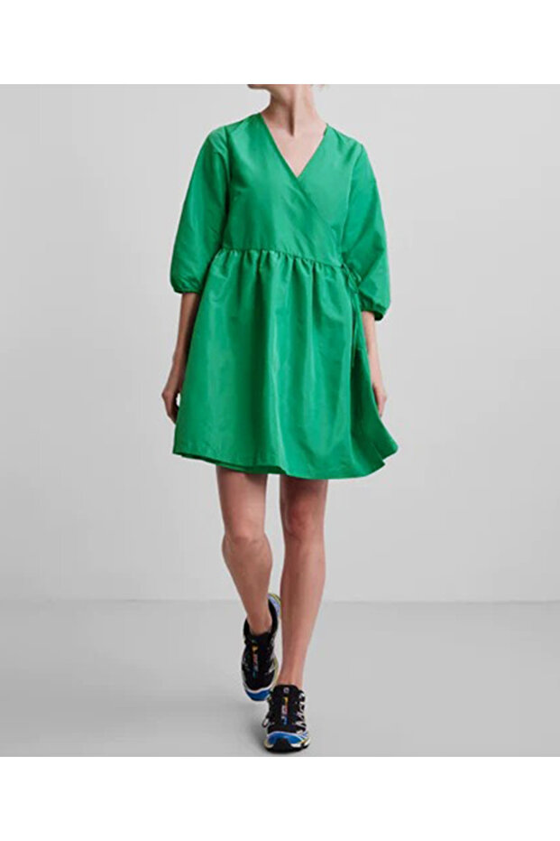 Rochie scurta, Verde - 1
