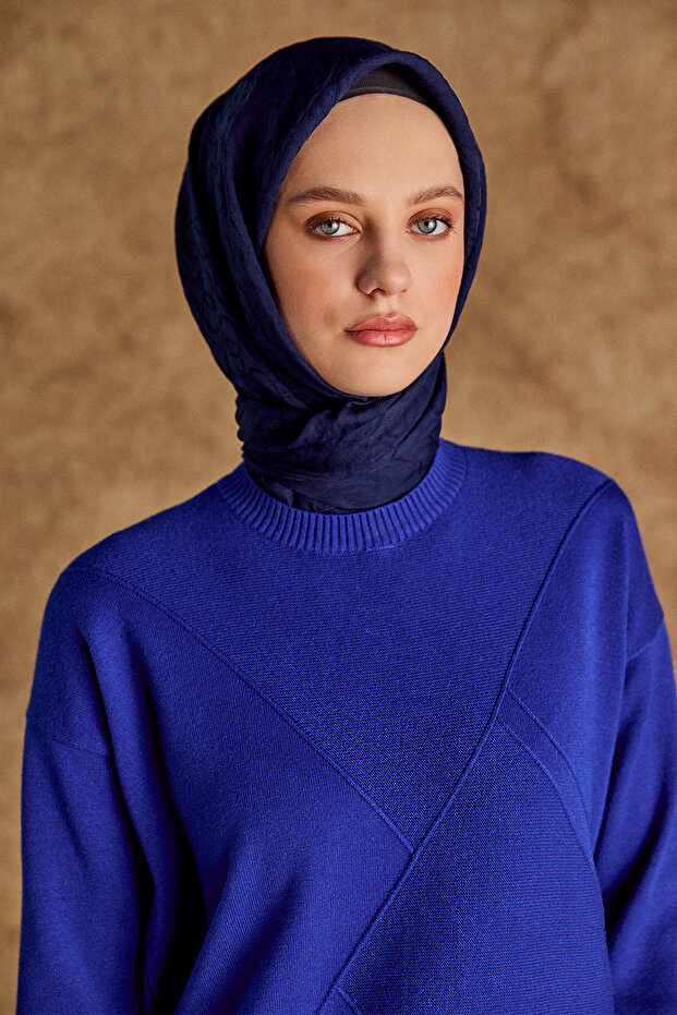 Parçalı Triko Tunik - 4