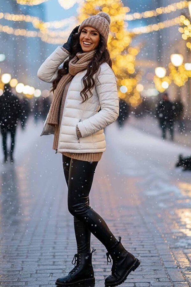 Windproof Warm Lightweight Coat - 3