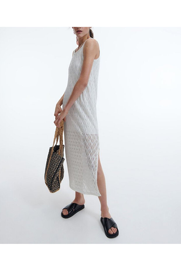 Rochie lunga, Alb - 1