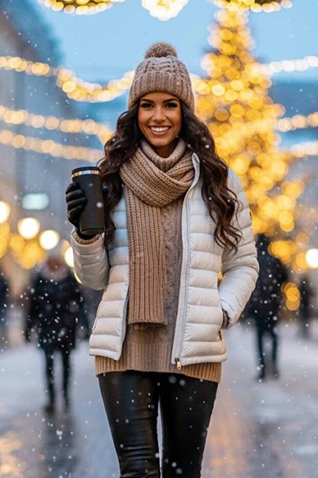 Windproof Warm Lightweight Coat - 4