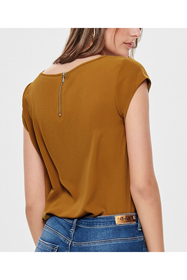 Blouse, Brown - 2