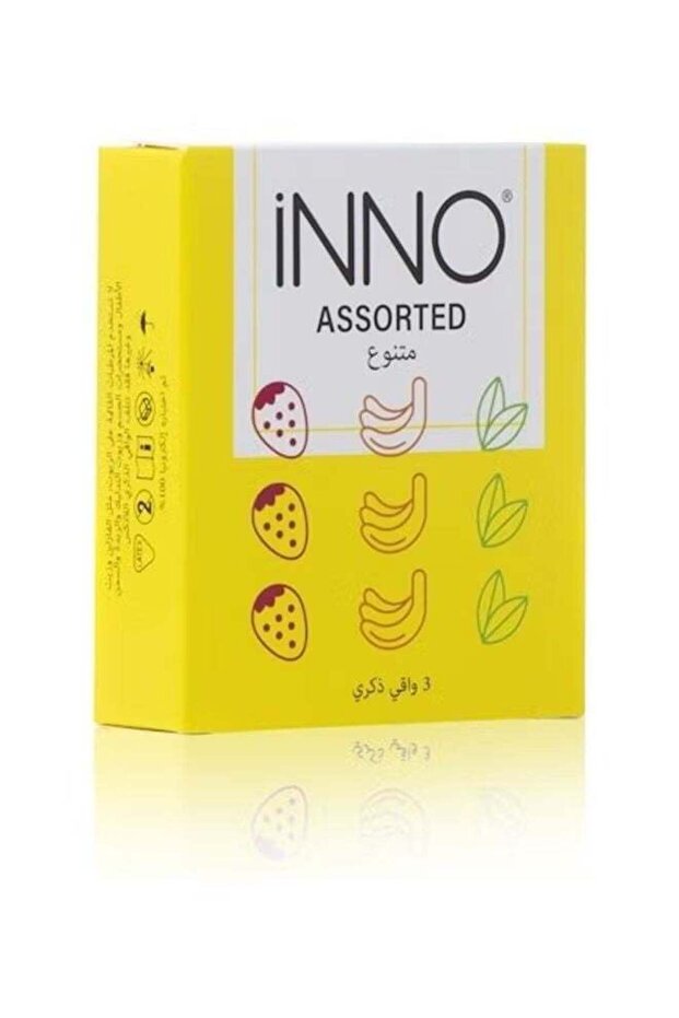 واقيات ذكرية من 3 قطع - متنوعة - 1