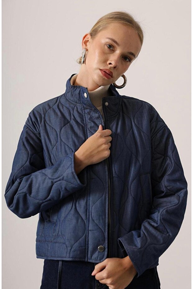 Quilted Lined Jacket - 1