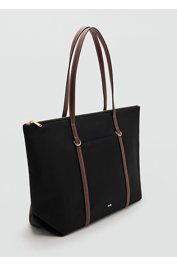 Çift saplı shopper çanta - 1