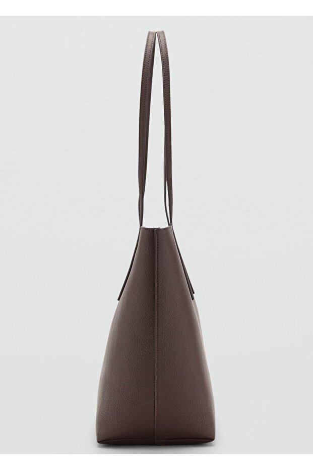 Çift saplı shopper çanta - 6