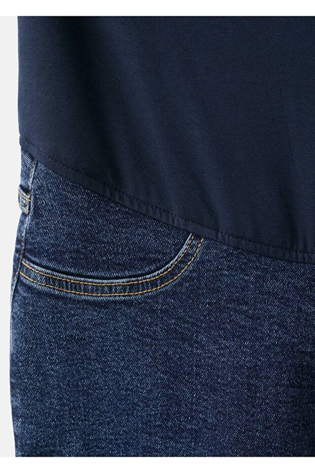 Wide leg hamile jean - 7