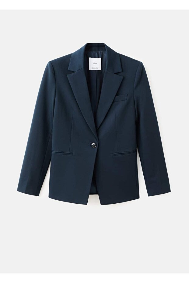 Dar kesim blazer ceket - 3