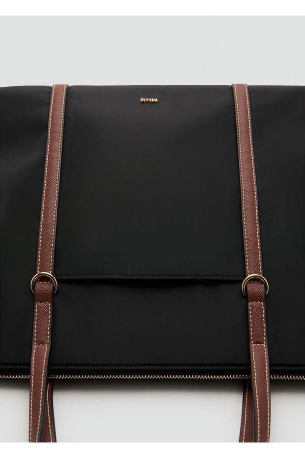 Çift saplı shopper çanta - 4