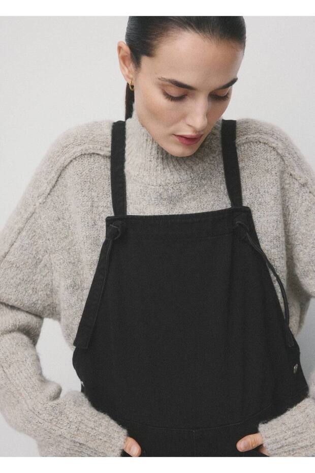 Denim hamile tulumu - 5