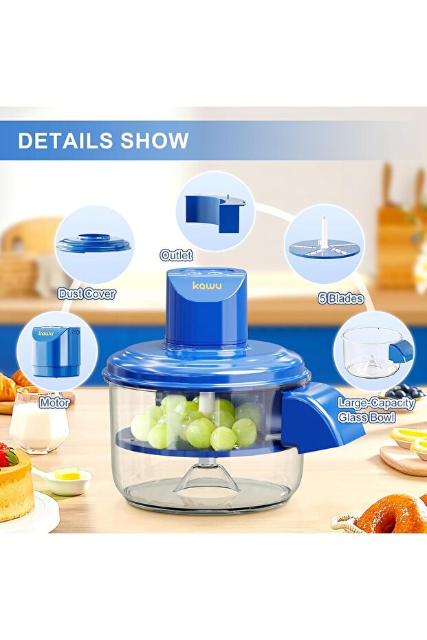 آلة تقشير العنب الكهربائية - 5