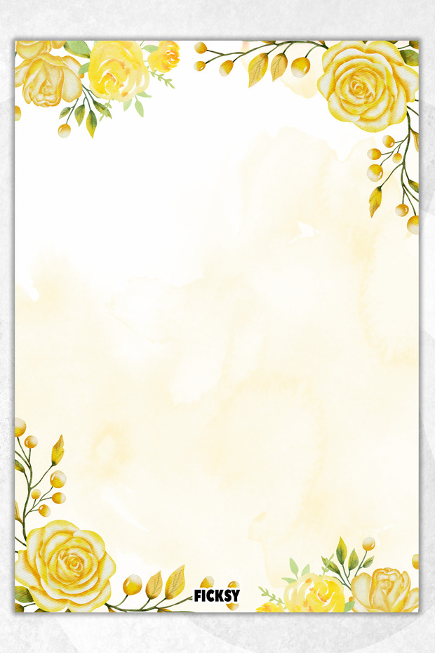 Flower Note Paper - A5 Size - 50 Sheets - Notepad - Memopad - Memo Pad - To Do List - 1