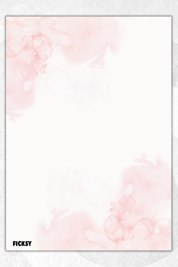 Flower Note Paper - A5 Size - 50 Sheets - Notepad - Memopad - Memo Pad - To Do List - 1