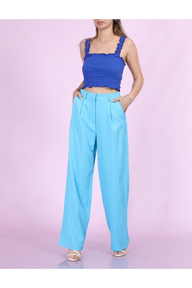 Pants, Blue - 1
