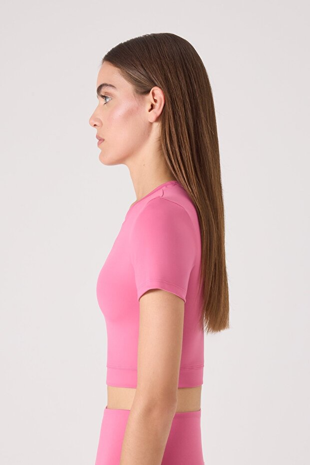 Comfort Crop Pembe - 3