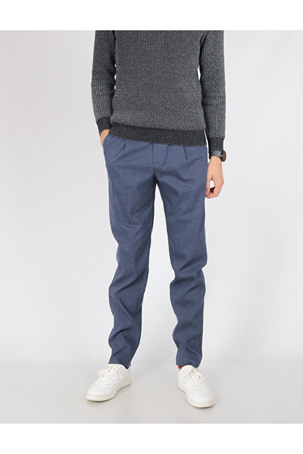 Pantaloni, Bleumarin - 1