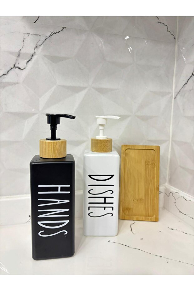 2-Piece Liquid Soap Dispenser Set - 3