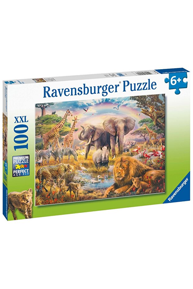 Wild Animals Puzzle, 100 Pieces - 3