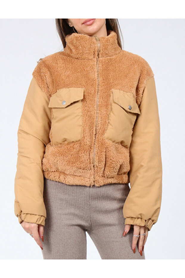 Jacket, Brown - 1