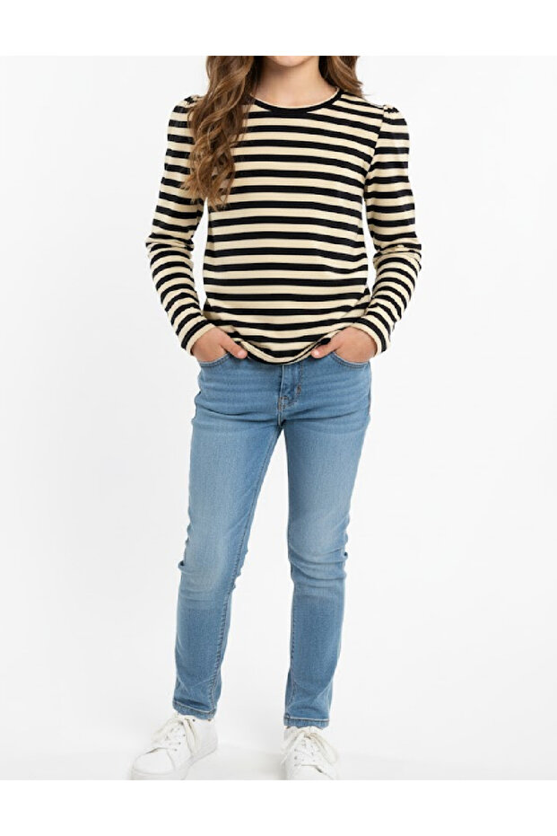 Bluza, verde/negru - 1