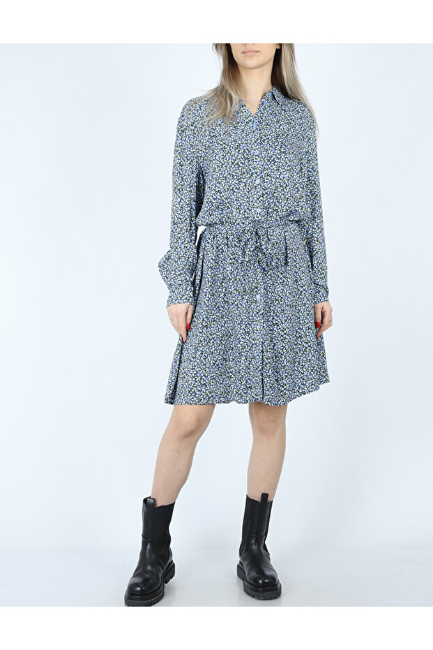 Rochie scurta, Albastru - 1